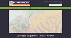 Desktop Screenshot of ecoharmonylandscaping.com